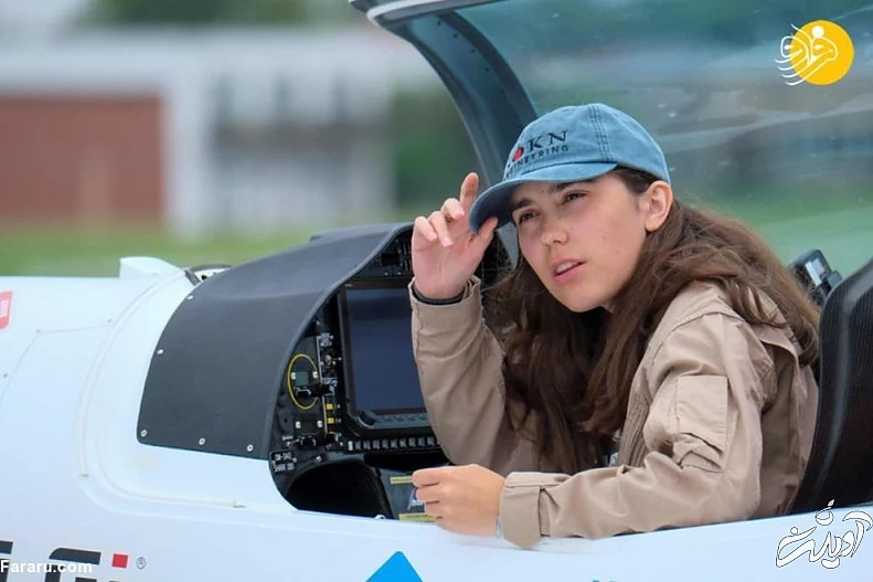 (تصاویر) آغاز سفر جوان‌ترین خلبان زن به دور دنیا